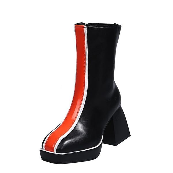 2021 the new 2021 fashions leather ankle for red woman high platform women higher size dwaterproof women's boots punk shoes bv3z, Black
2021 the new 2021 fashions leather ankle for red woman high platform women higher size dwaterproof women's boots punk shoes bv3z, Black
