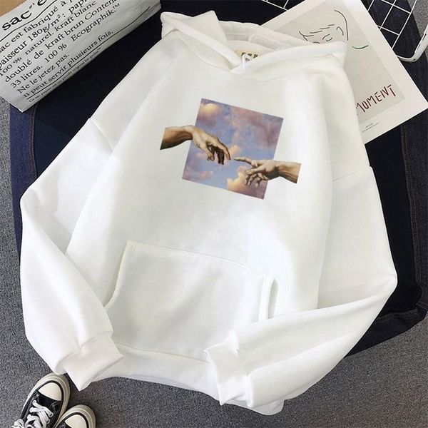 zity couple oversize hoodies korean style finger touch print women sweatshirt streetwear simple all -match pullover hand lj201103, Black
zity couple oversize hoodies korean style finger touch print women sweatshirt streetwear simple all -match pullover hand lj201103, Black