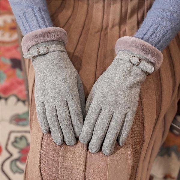 five fingers gloves winter women touch screen keep warm elegant cute lovely japanese style female thicken outdoor cycling windproof soft, Blue;gray
five fingers gloves winter women touch screen keep warm elegant cute lovely japanese style female thicken outdoor cycling windproof soft, Blue;gray