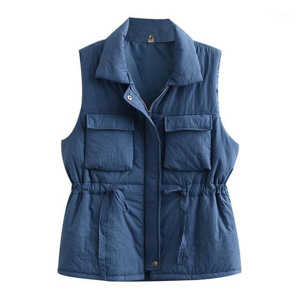 2020 winter women solid oversize vests slim cotton jacket sleeveless female black padded overcoat stand-up collar coats1, Black;white
2020 winter women solid oversize vests slim cotton jacket sleeveless female black padded overcoat stand-up collar coats1, Black;white