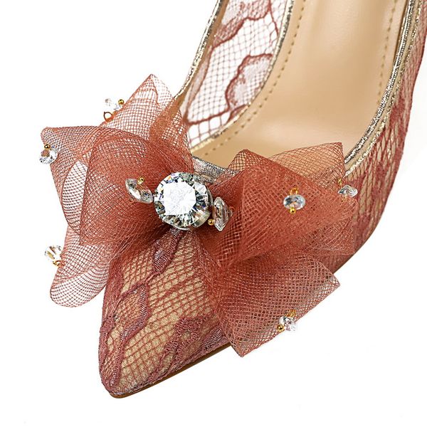 women 8.5cm high heels purple shoes luxury summer valentine pumps stiletto crystal mesh lace bowknot scarpins shoesmultifunction, Black
women 8.5cm high heels purple shoes luxury summer valentine pumps stiletto crystal mesh lace bowknot scarpins shoesmultifunction, Black