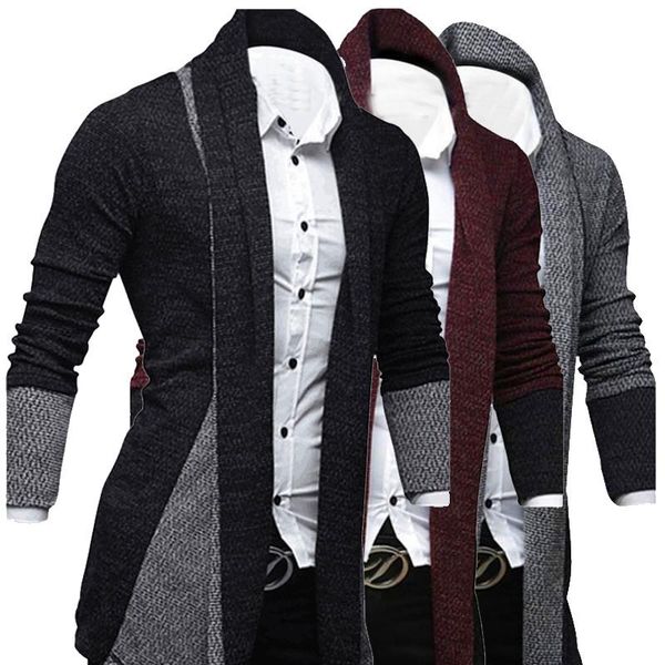men's sweaters men cardigan for party outwear 2021 man splicing sweater knitwear fasion coats, White;black
men's sweaters men cardigan for party outwear 2021 man splicing sweater knitwear fasion coats, White;black