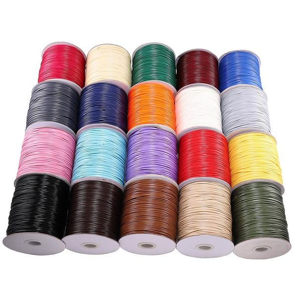 10m/lot 1.0 1.5mm black white waxed cotton cord thread cord string fit beading craft diy necklace for jewelry making bbyeum, White;red
10m/lot 1.0 1.5mm black white waxed cotton cord thread cord string fit beading craft diy necklace for jewelry making bbyeum, White;red