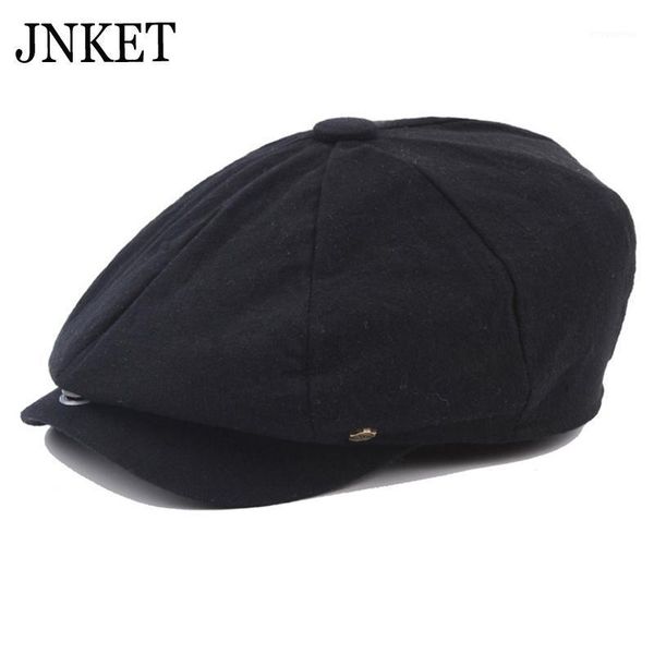 jnket retro autumn winter beret hat casual octagonal cap men women's flat caps newsboy hat cotton beret cap casquette1, Blue;gray
jnket retro autumn winter beret hat casual octagonal cap men women's flat caps newsboy hat cotton beret cap casquette1, Blue;gray