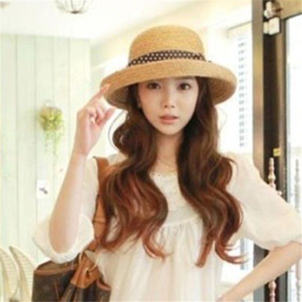 2020 fashion women straw hat big bowknot travel panama cap beach hat fedora summer uv hats sun hats, Blue;gray
2020 fashion women straw hat big bowknot travel panama cap beach hat fedora summer uv hats sun hats, Blue;gray
