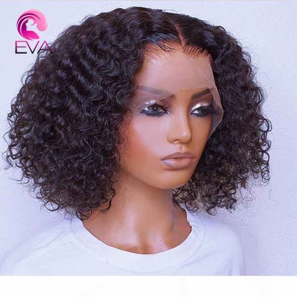 eva hair short human hair bob wigs curly lace front wigs pre plucked bleached knots brazilian remy for black women, Black;brown
eva hair short human hair bob wigs curly lace front wigs pre plucked bleached knots brazilian remy for black women, Black;brown