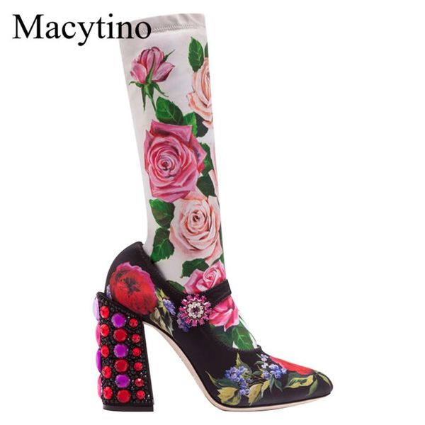 boots flower printed pumps stiletto sock women booties heel studded high heels slim claf fashion botas mujer shoes wo, Black
boots flower printed pumps stiletto sock women booties heel studded high heels slim claf fashion botas mujer shoes wo, Black