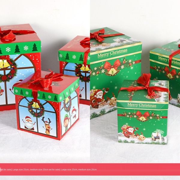 jjdns christmas gift show paper show packaging wsxlr christmas tree decoration gift box pile window display box
jjdns christmas gift show paper show packaging wsxlr christmas tree decoration gift box pile window display box