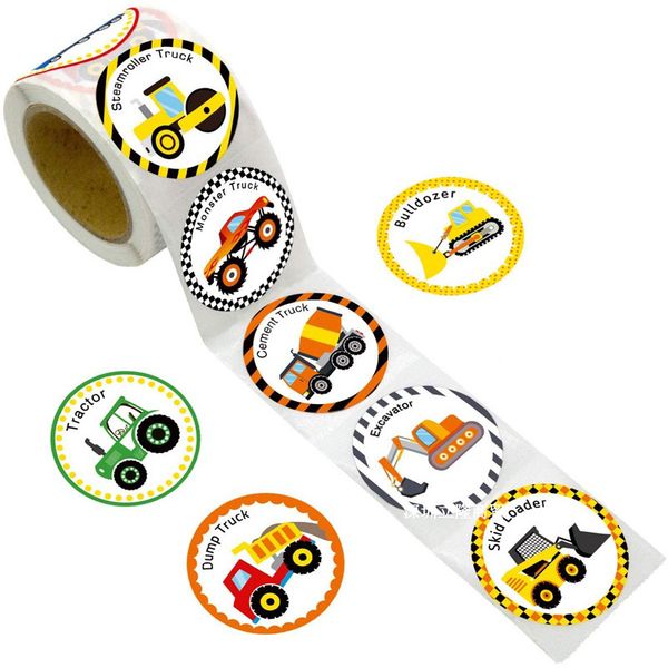 truck stickers for kids perforated stationery stickers construction car birthday party for student children 500pcs/roll 2020 new
truck stickers for kids perforated stationery stickers construction car birthday party for student children 500pcs/roll 2020 new