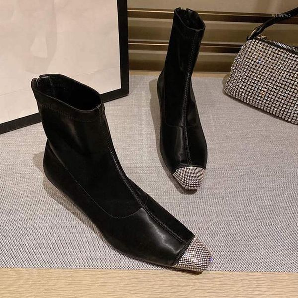 ankle boots women's shoes comfortable bling fabric new winter concise elegant women ankle boots bottes femme1, Black
ankle boots women's shoes comfortable bling fabric new winter concise elegant women ankle boots bottes femme1, Black