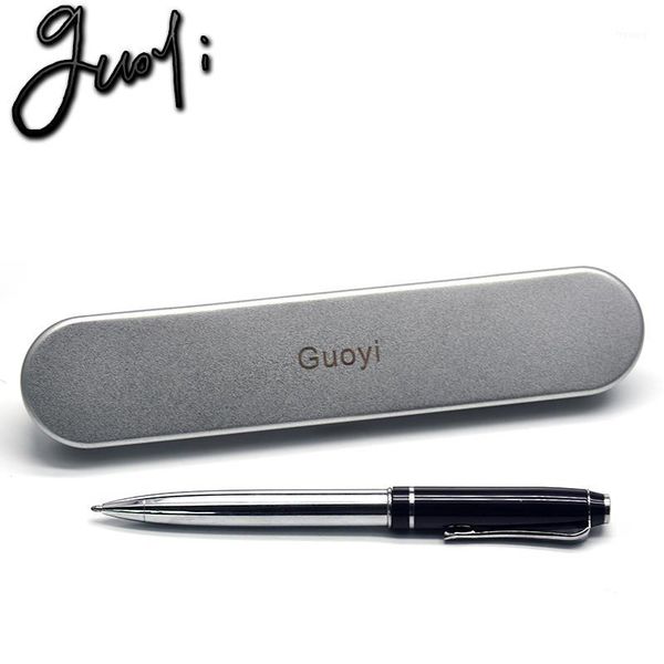 guoyi g20 steel shell ballpoint pen metal high-end business office gifts and corporate logo customization signature pen1, Blue;orange
guoyi g20 steel shell ballpoint pen metal high-end business office gifts and corporate logo customization signature pen1, Blue;orange
