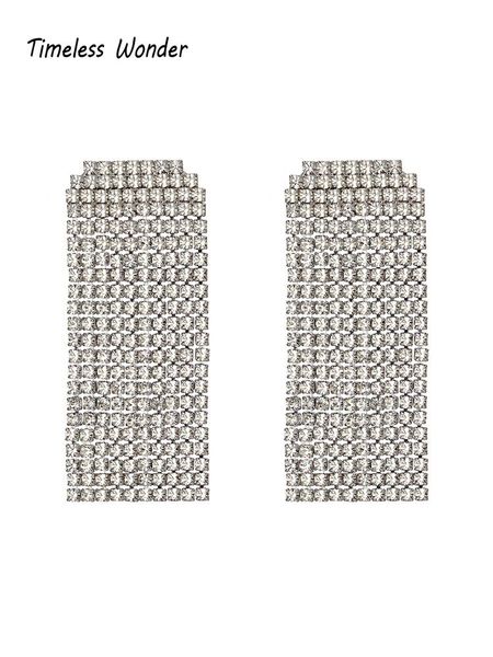timeless wonder stunning zirconia geo tassel drop earrings women jewelry punk goth boho r party kpop runway ins 7118, Silver
timeless wonder stunning zirconia geo tassel drop earrings women jewelry punk goth boho r party kpop runway ins 7118, Silver