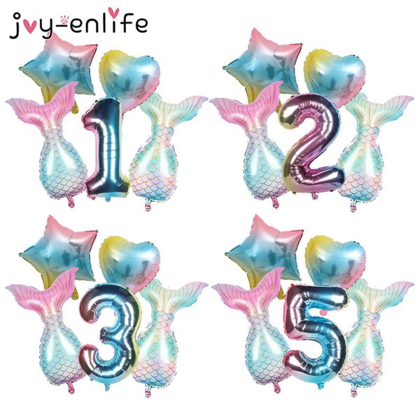 5pcs tail balloons 1st birthday decor kids mermaid party supplies latex number ballon helium balloon baby shower
5pcs tail balloons 1st birthday decor kids mermaid party supplies latex number ballon helium balloon baby shower