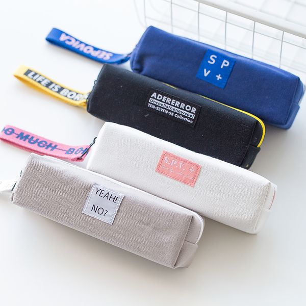 creative pencil case simple design style zipper pencil bags pen holders school supplies stationery pencil box for boys or girls
creative pencil case simple design style zipper pencil bags pen holders school supplies stationery pencil box for boys or girls