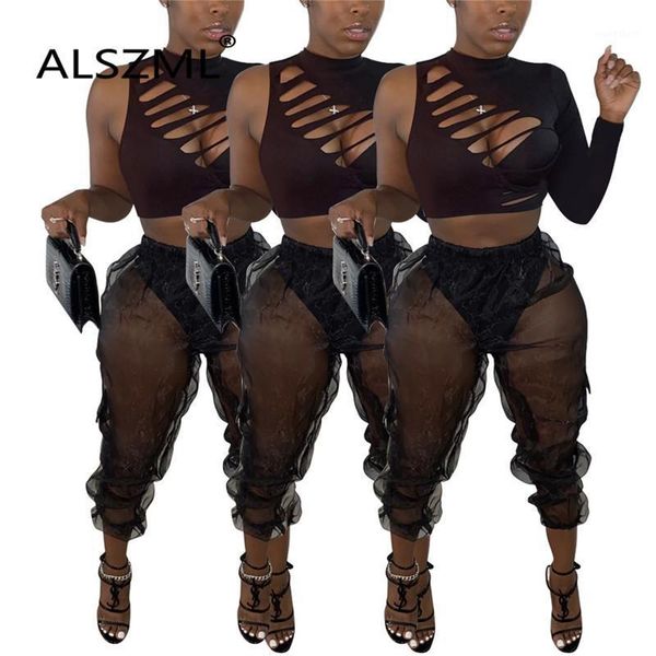 all black hole special design crop and pants 2 pieces set tight club party lady fashion tracksuits1, Gray
all black hole special design crop and pants 2 pieces set tight club party lady fashion tracksuits1, Gray