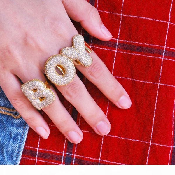 personalized 18k gold plated iced diamond a-z bubble letter finger rings band mens womens cz open cuff ring hip hop jewelry gift for couples, Golden;silver
personalized 18k gold plated iced diamond a-z bubble letter finger rings band mens womens cz open cuff ring hip hop jewelry gift for couples, Golden;silver