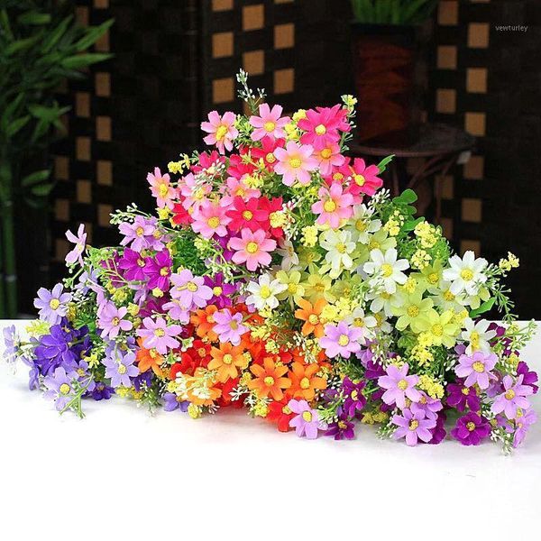 decorative flowers & wreaths 1 7 sticks 28 cute silk daisy artificial flower wedding bouquet home room table decoration1
decorative flowers & wreaths 1 7 sticks 28 cute silk daisy artificial flower wedding bouquet home room table decoration1