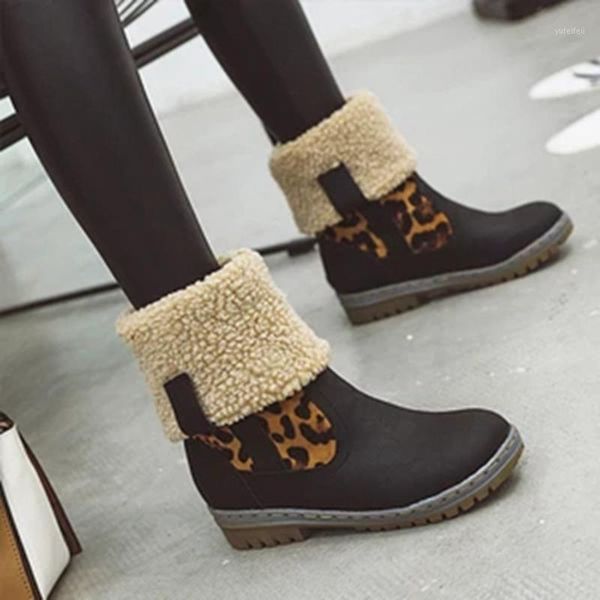 fashion nice new vogue warm boots women female ankle boot shoes high heels female fashion leopard boots plus size1, Black
fashion nice new vogue warm boots women female ankle boot shoes high heels female fashion leopard boots plus size1, Black