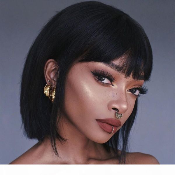 pixie cut bob peruvian bang wigs straight short human hair wigs for women human hair wig with bang, Black;brown
pixie cut bob peruvian bang wigs straight short human hair wigs for women human hair wig with bang, Black;brown