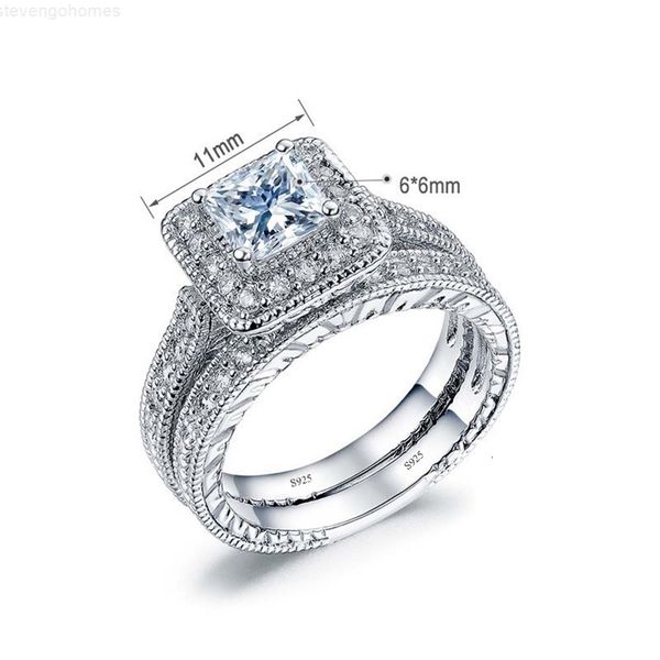 yhamni original real 925 sterling silver rings qualit zircon sets ring for women engagement jewelry zr293, Slivery;golden
yhamni original real 925 sterling silver rings qualit zircon sets ring for women engagement jewelry zr293, Slivery;golden