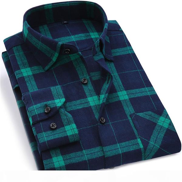 new man plaid long sleeved casual shirts flannel plus size spring male business fashion vintage casual dress shirt size xs -4xl, White;black
new man plaid long sleeved casual shirts flannel plus size spring male business fashion vintage casual dress shirt size xs -4xl, White;black