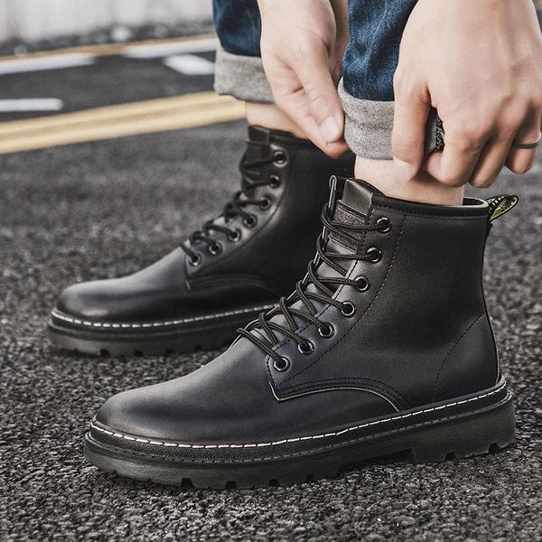 boots fashion winter men cotton casual bota coturnos masculino male warm waterproof motorcycle, Black
boots fashion winter men cotton casual bota coturnos masculino male warm waterproof motorcycle, Black