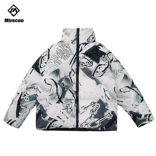 multi-chains print padded parka men hipster puffer down jacket men streetwear stand collar winter coat outwear windbreaker lj201215, Black
multi-chains print padded parka men hipster puffer down jacket men streetwear stand collar winter coat outwear windbreaker lj201215, Black