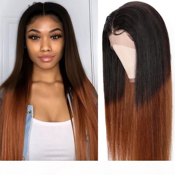 13x6 straight lace front 150 density with color t1b 4 bettyou series remy virgin human hair lace frontal, Black;brown
13x6 straight lace front 150 density with color t1b 4 bettyou series remy virgin human hair lace frontal, Black;brown