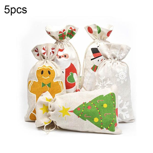 5pcs/set christmas gift bag santa cotton cloth drawstring bag candy jewelry cookie packaging party festival decoration
5pcs/set christmas gift bag santa cotton cloth drawstring bag candy jewelry cookie packaging party festival decoration