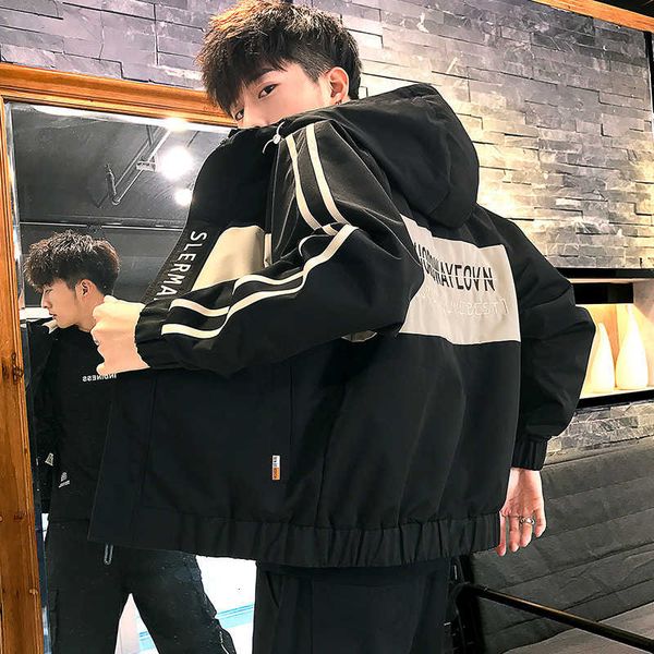 jacket men's 2020 autumn new sportswear casual long sleeve windbreaker color contrast zipper coat, Tan;black
jacket men's 2020 autumn new sportswear casual long sleeve windbreaker color contrast zipper coat, Tan;black