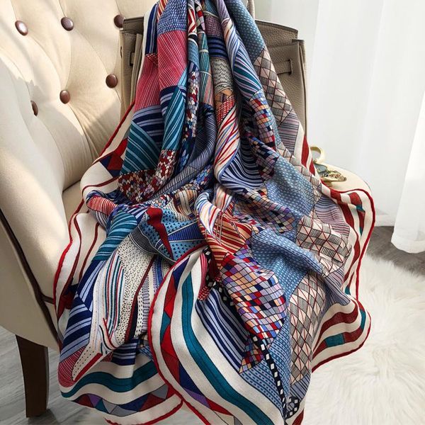 scarves 30% silk 70% cashmere scarf fashion women 140*140 warm autumn winter square lady soft beach travel office party shawl, Blue;gray
scarves 30% silk 70% cashmere scarf fashion women 140*140 warm autumn winter square lady soft beach travel office party shawl, Blue;gray