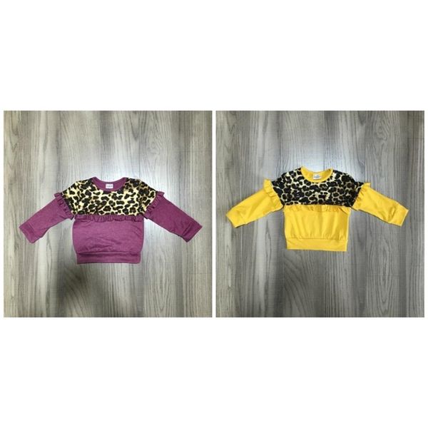baby girls fall/winter boutique t-shirt children clothes cotton raglans mustard wine leopard long sleeve raglans ruffles y200325, White
baby girls fall/winter boutique t-shirt children clothes cotton raglans mustard wine leopard long sleeve raglans ruffles y200325, White