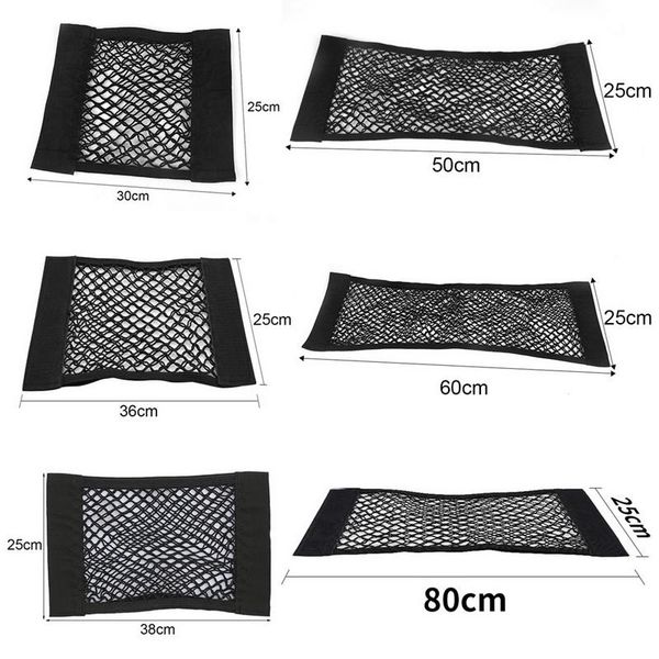 2-layer car storage net universal mesh organizer pouch bag for car trunk 1pcs black mesh trunk organizer net goods new
2-layer car storage net universal mesh organizer pouch bag for car trunk 1pcs black mesh trunk organizer net goods new