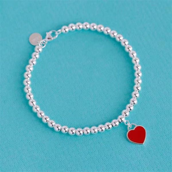 50%off s925 silver enamel love heart pendant bracelet bead bracelet 3 colors available retro fashion-bracelet with box
50%off s925 silver enamel love heart pendant bracelet bead bracelet 3 colors available retro fashion-bracelet with box