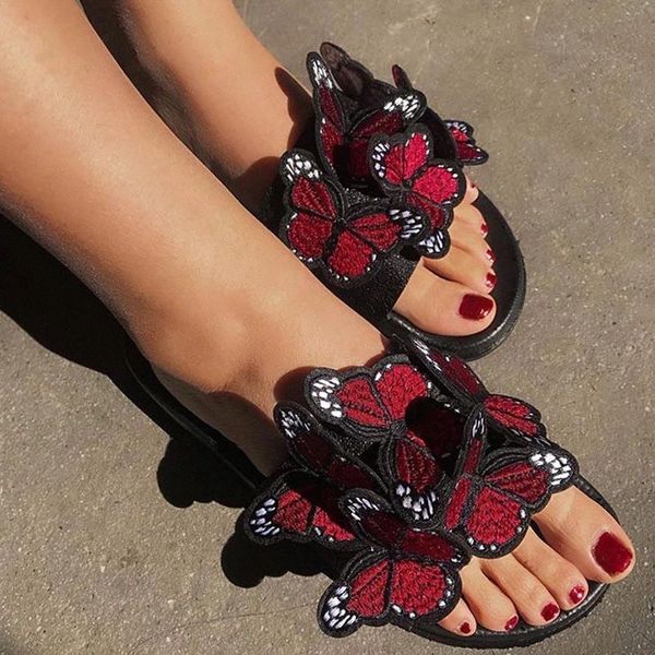 women sandals classic summer butterfly bow sandals soft bottom shoes for woman embroidery beach women shoes #le9e, Black
women sandals classic summer butterfly bow sandals soft bottom shoes for woman embroidery beach women shoes #le9e, Black