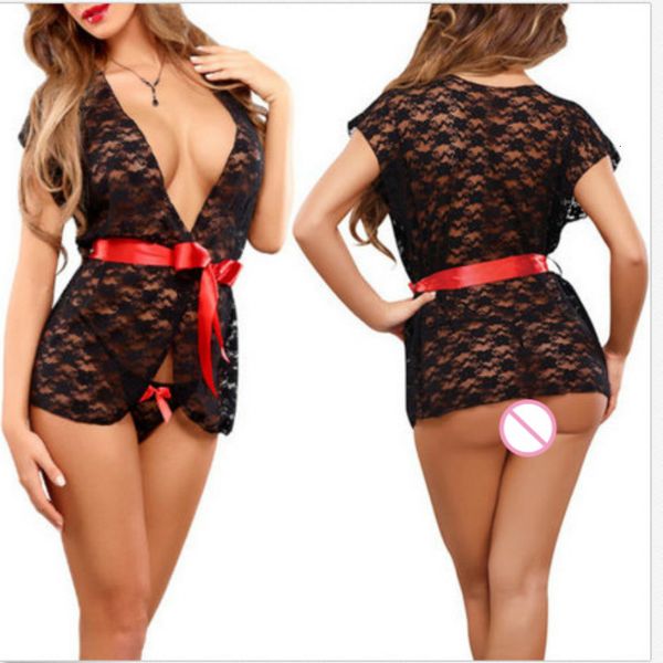 see through sleepwear bare chest fashion skirt lace thong lingerie women pajama set erotic underwear clothes night club, Black;white
see through sleepwear bare chest fashion skirt lace thong lingerie women pajama set erotic underwear clothes night club, Black;white