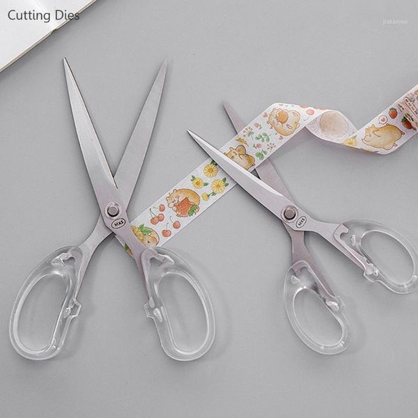 1pcs transparent scissors home security office portable manual tailor scissors paper cutting diy sewing tools1, Black
1pcs transparent scissors home security office portable manual tailor scissors paper cutting diy sewing tools1, Black