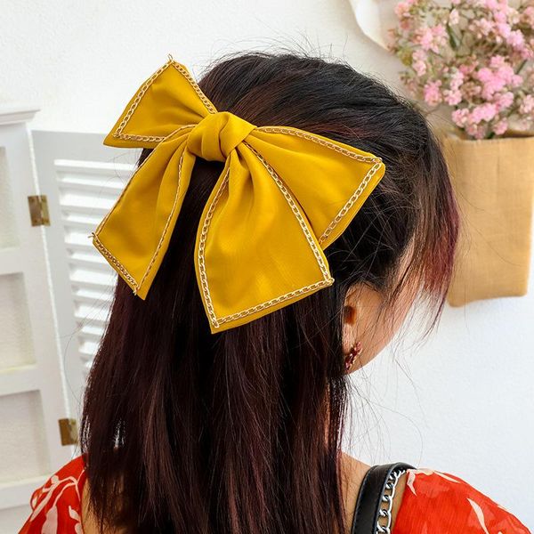 hair accessories 1pc fashion clip hairties satin fabric hairpins inlaid metal chain oversized headband woman girls
hair accessories 1pc fashion clip hairties satin fabric hairpins inlaid metal chain oversized headband woman girls