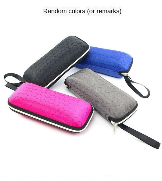 hook pressure sun resistant case eva case adhesive large sun glasses zipper box universal portable sunglasses, Blue 
hook pressure sun resistant case eva case adhesive large sun glasses zipper box universal portable sunglasses, Blue