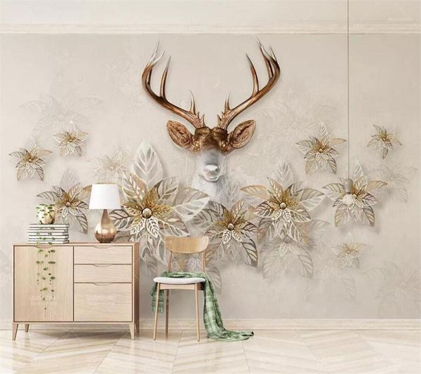 papel de parede custom wallpaper 3d retro elk flowers sleek minimalist 3d stereo living room background wall painting wallpaper1
papel de parede custom wallpaper 3d retro elk flowers sleek minimalist 3d stereo living room background wall painting wallpaper1