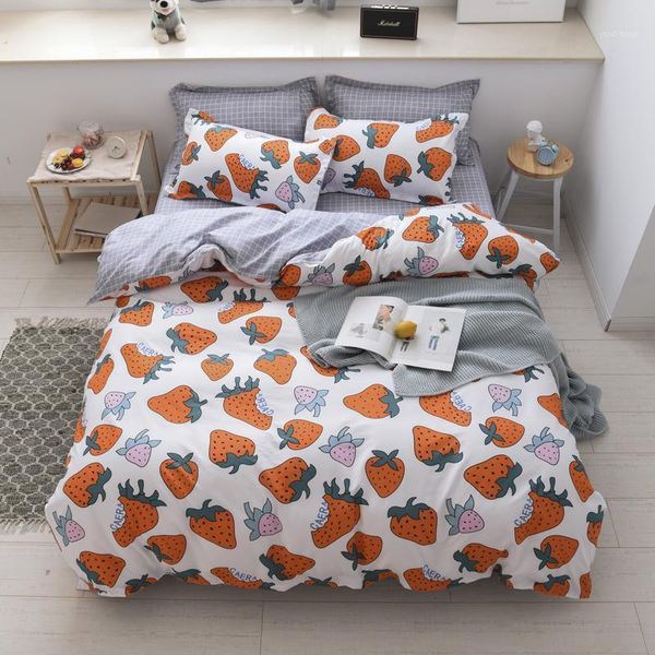 40 strawberry bedding sets pillowcase sheet duvet cover for kids home textile1
40 strawberry bedding sets pillowcase sheet duvet cover for kids home textile1