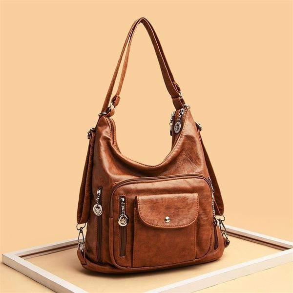 vintage women bag fashion brand women's leather messenger designer shoulder handbag large ladies purse 220303
vintage women bag fashion brand women's leather messenger designer shoulder handbag large ladies purse 220303
