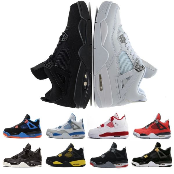 4 4s good basketball shoes 4s pure money raptors bred white cement premium black bred fire red mens sports casual shoe foot wear, White;red
4 4s good basketball shoes 4s pure money raptors bred white cement premium black bred fire red mens sports casual shoe foot wear, White;red