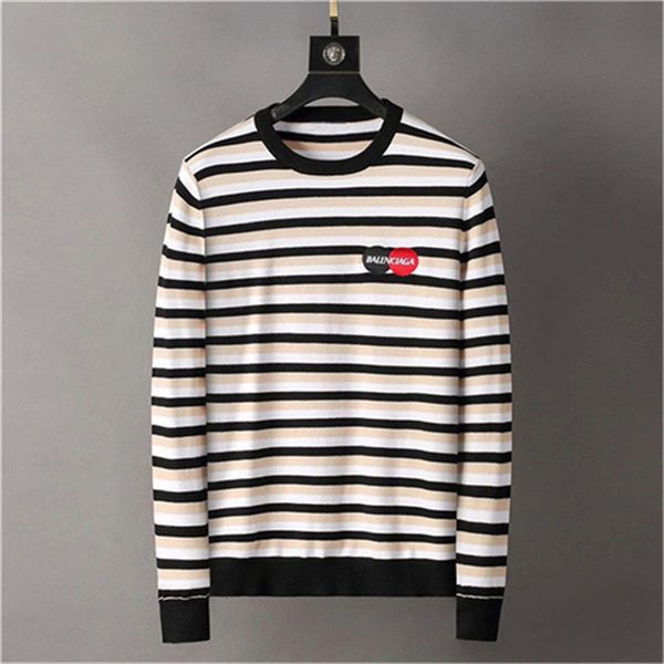 2022designers sweaters mens womens pullover fashion classic round neck long sleeve sweater -128, White;black
2022designers sweaters mens womens pullover fashion classic round neck long sleeve sweater -128, White;black