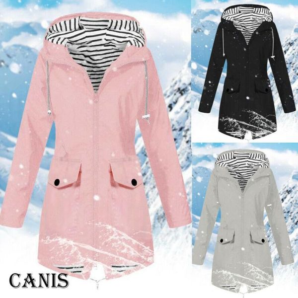 autumn women trench solid long length devotail loose casual rain coat outdoor plus size waterproof hooded windproof coat, Tan;black
autumn women trench solid long length devotail loose casual rain coat outdoor plus size waterproof hooded windproof coat, Tan;black