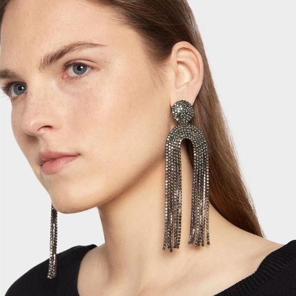 dangle & chandelier super shiny rhinestone long chain earrings for women fashion jewelry trendy bohemian statement accessories1, Silver
dangle & chandelier super shiny rhinestone long chain earrings for women fashion jewelry trendy bohemian statement accessories1, Silver