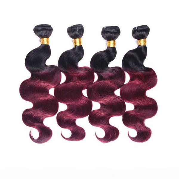 braziliam ombre hair bundles color1b 99j unprocessed virgin remy human hair extensions weave 4pcs 400g lot body wave straight 10"~28&qu, Black
braziliam ombre hair bundles color1b 99j unprocessed virgin remy human hair extensions weave 4pcs 400g lot body wave straight 10"~28&qu, Black