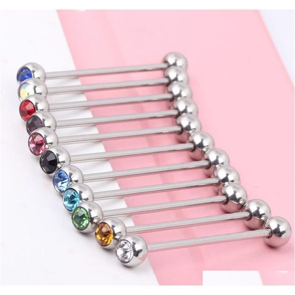 industrial ear ring t32 mix 11 colors 100pcs/lot stainless steel crystal piercing jewelry in jllaeg carshop2006, Silver
industrial ear ring t32 mix 11 colors 100pcs/lot stainless steel crystal piercing jewelry in jllaeg carshop2006, Silver