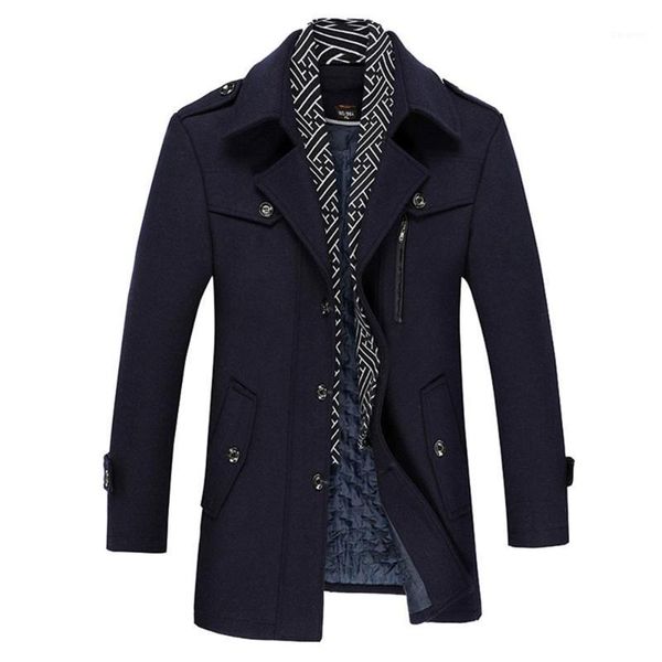 winter men's woolen singal-breasted coat casual oversized thick v-neck autumn jacket long overcoat1, Black
winter men's woolen singal-breasted coat casual oversized thick v-neck autumn jacket long overcoat1, Black