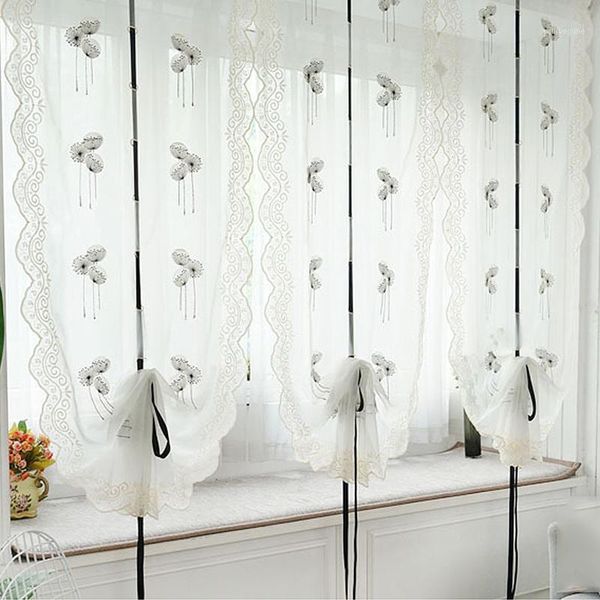 curtain & drapes embroidery terylene tulle sheer roman curtains for window treatmen home decor chic country style short curtain1
curtain & drapes embroidery terylene tulle sheer roman curtains for window treatmen home decor chic country style short curtain1